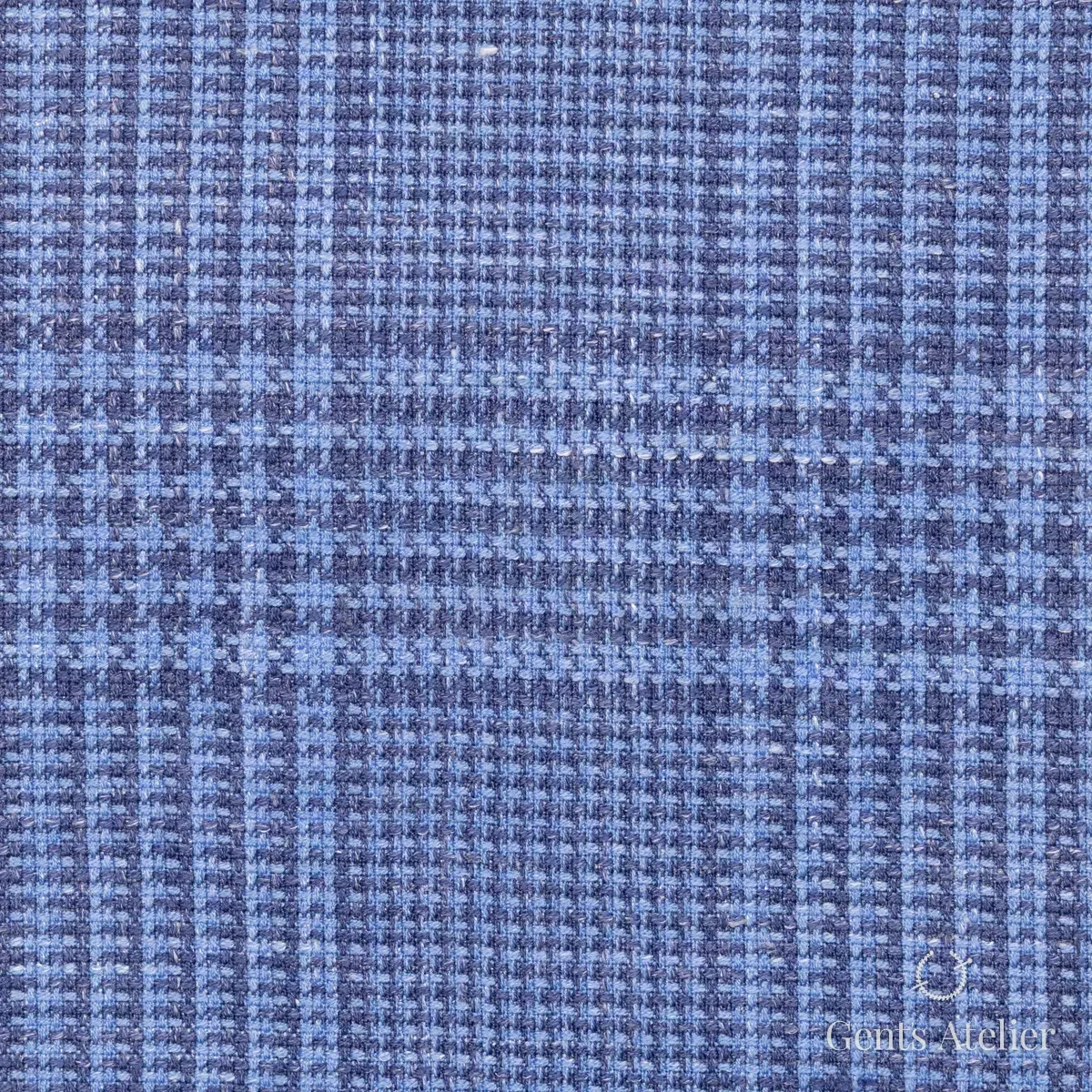 Костюм из Gent's Colors 2699-12 — синий, Шерсть, лён, шёлк